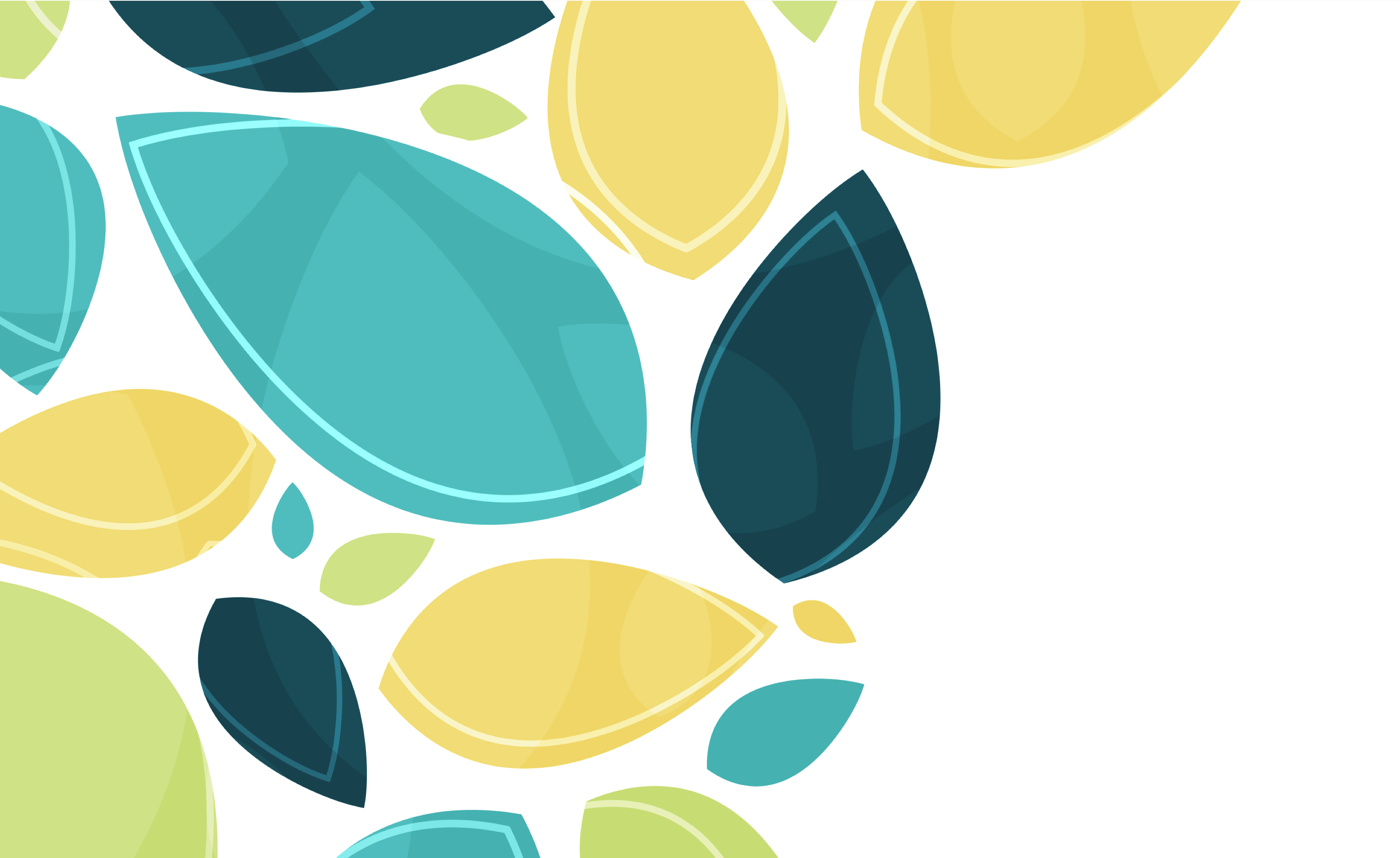 stylized illustration of leaves